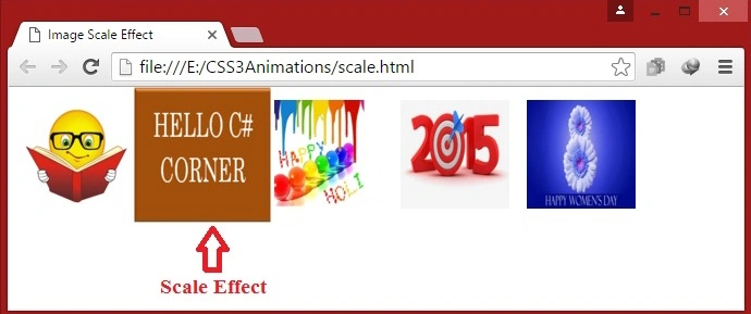 Scale effect