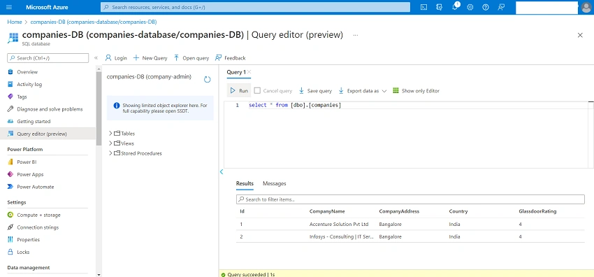 CURD Azure SQL Database Dapper And Repository Pattern Using ASP.NET Core 6 MVC