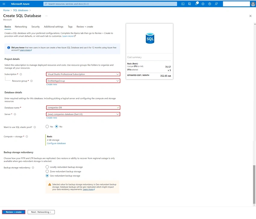 CURD Azure SQL Database Dapper And Repository Pattern Using ASP.NET Core 6 MVC