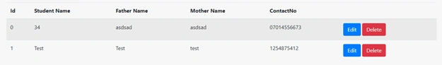 CRUD Operation Using Web API And Angular 7
