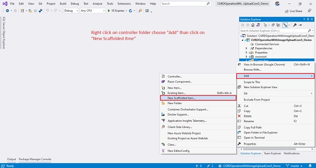 CURD Operation With Image Upload In ASP.NET Core 5 MVC