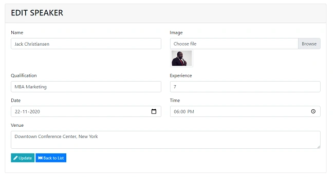 CURD Operation With Image Upload In ASP.NET Core 5 MVC
