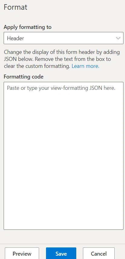 Customize Modern SharePoint List Forms using JSON