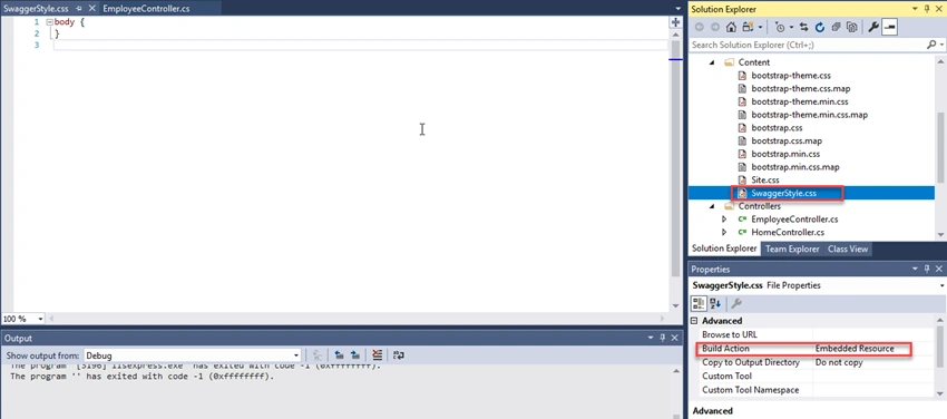 Customize Swagger UI In ASP.NET Web API Restful Service