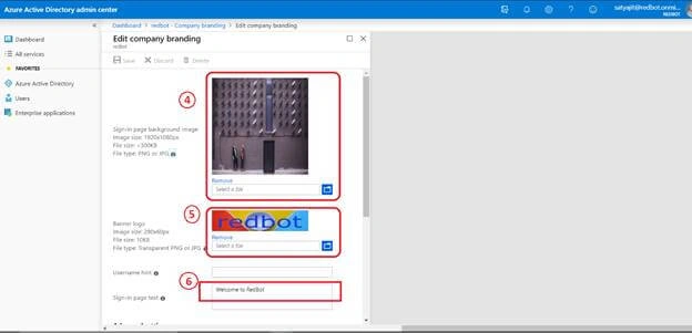 Customize The Login Page Of Office 365
