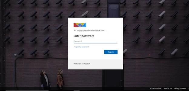 Customize The Login Page Of Office 365