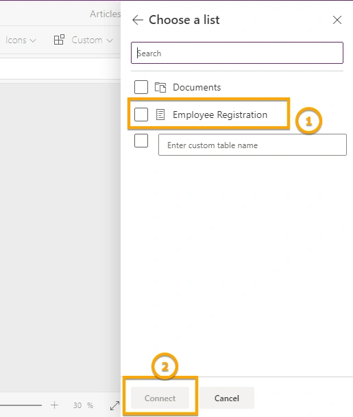 Customize data cards in PowerApps