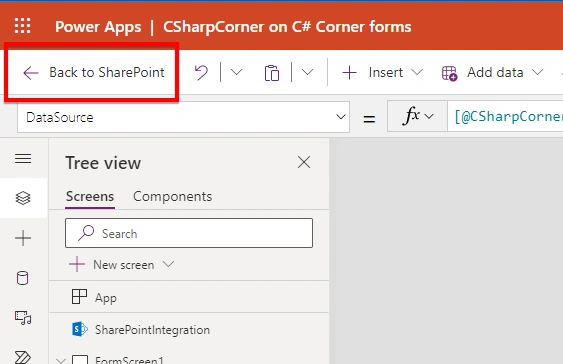 Customizing SharePoint Online List Form Using PowerApps