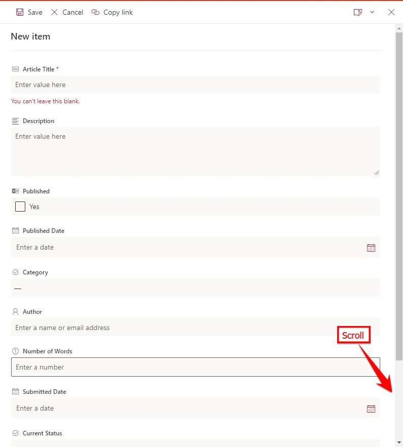 Customizing SharePoint Online List Form Using PowerApps
