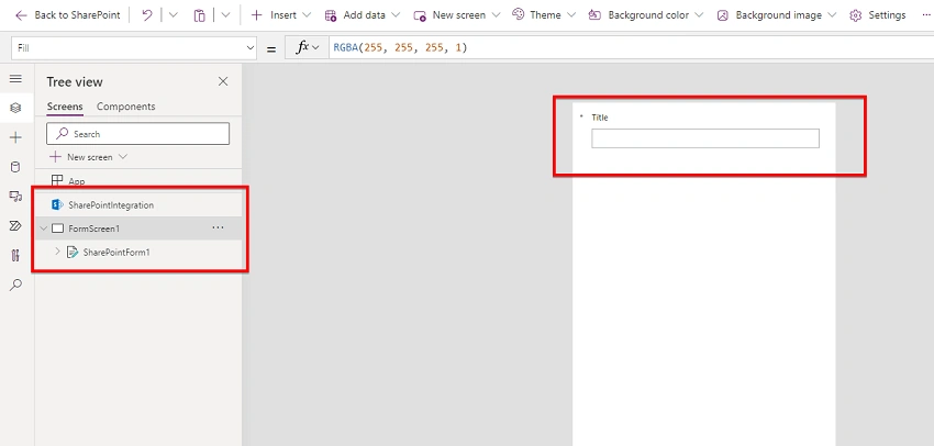 Customizing SharePoint Online List Form Using PowerApps