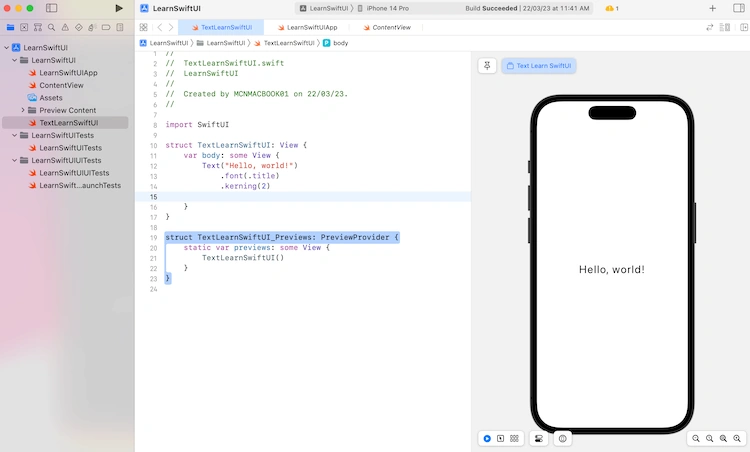Customizing Text Views in SwiftUI: A Guide to View Modifiers for Text