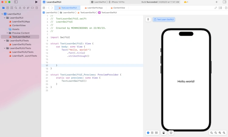 Customizing Text Views in SwiftUI: A Guide to View Modifiers for Text