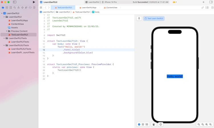 Customizing Text Views in SwiftUI: A Guide to View Modifiers for Text