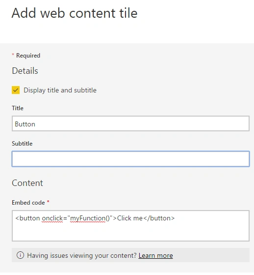 WEB Content