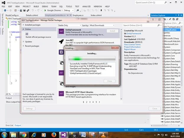  Entity Framework