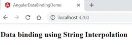 Data Binding In Angular 6