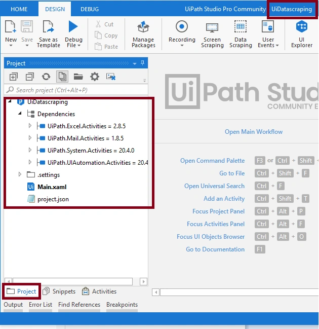Data Scraping In A Webpage Automation Using UiPath Studio