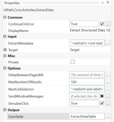 Data Scraping using UiPath
