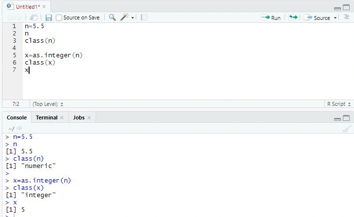 Variables And Data Types In R