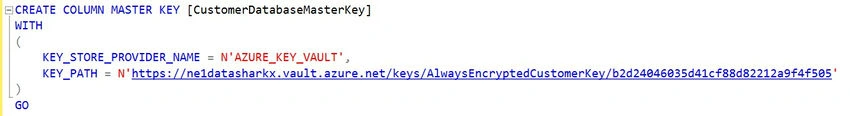 Azure key