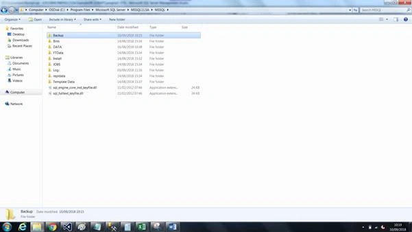 Database Backup And Restore In SQL Server