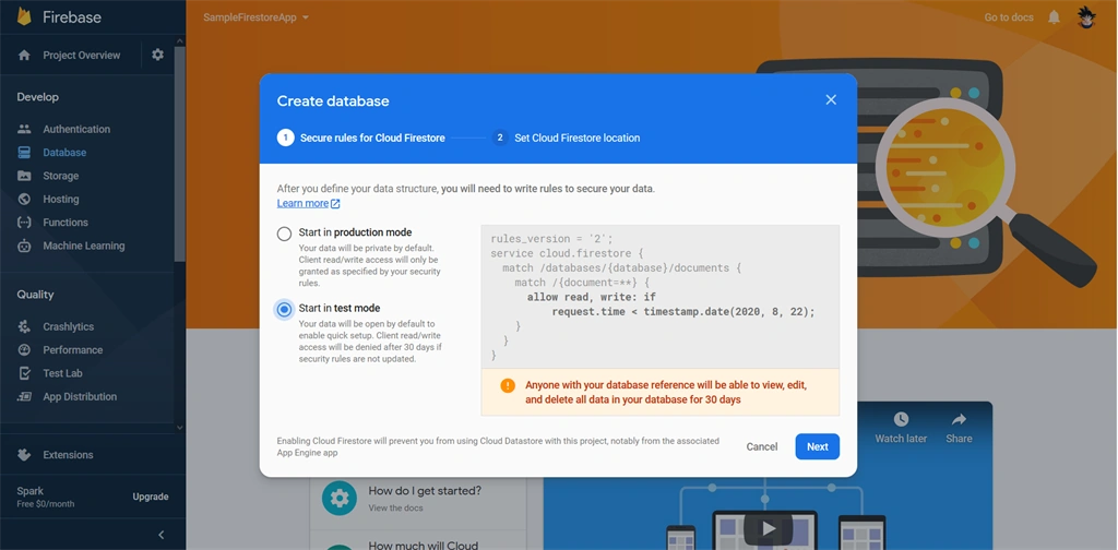 Introduction To Firestore In Firebase Cloud
