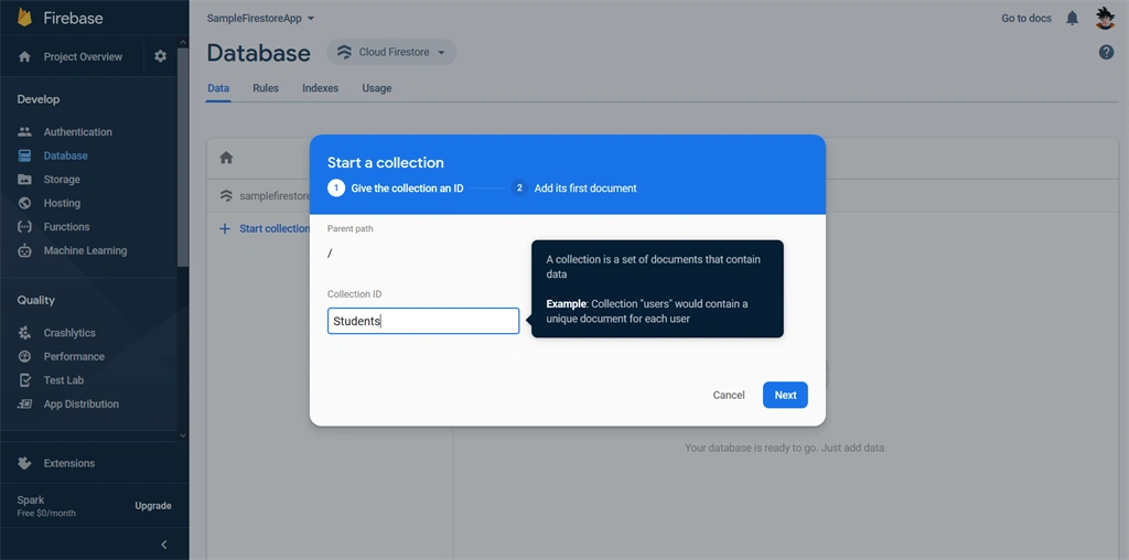 Introduction To Firestore In Firebase Cloud
