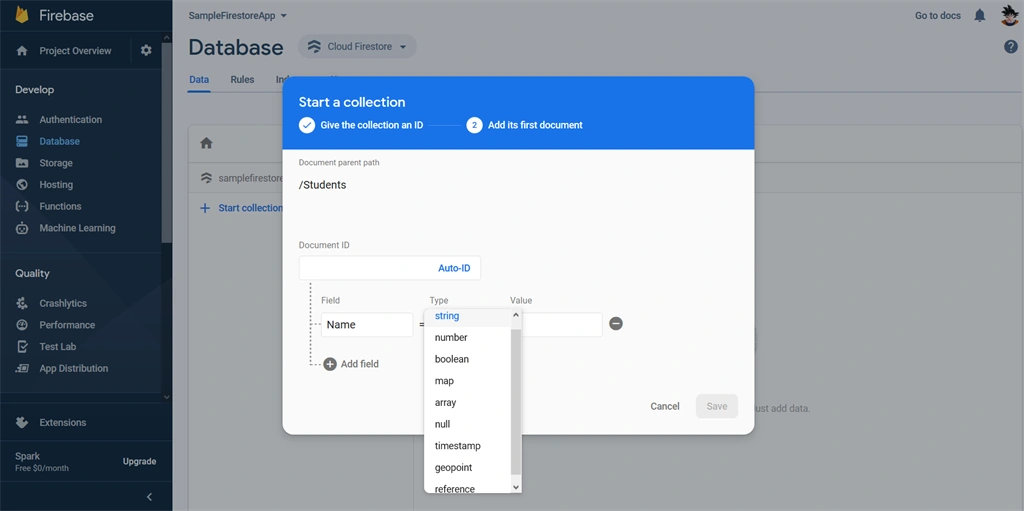 Introduction To Firestore In Firebase Cloud