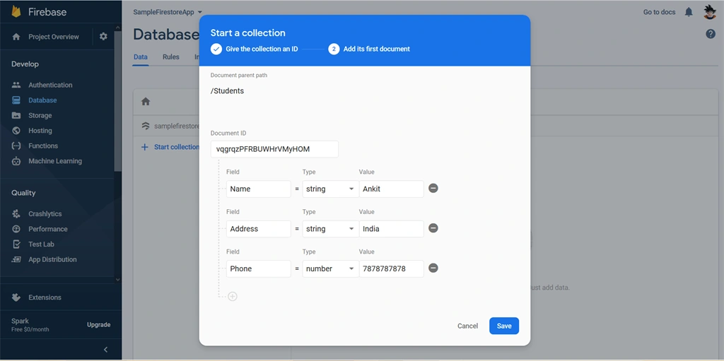 Introduction To Firestore In Firebase Cloud