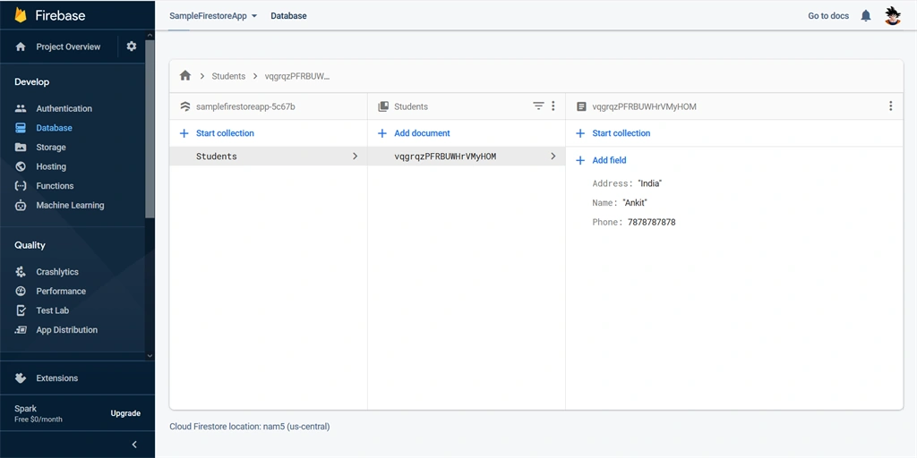 Introduction To Firestore In Firebase Cloud