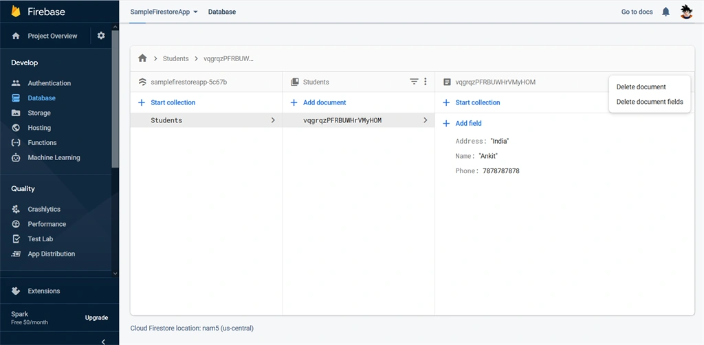 Introduction To Firestore In Firebase Cloud