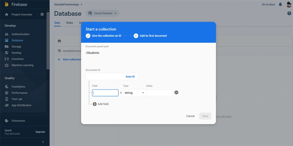 Introduction To Firestore In Firebase Cloud