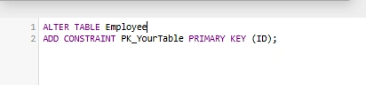 Constraint violation test for finding duplicate values