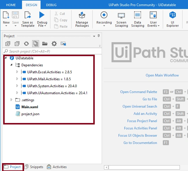 Datatable To CSV File Using UiPath Studio