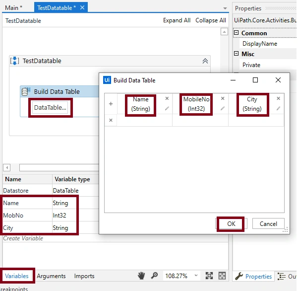 Datatable To CSV File Using UiPath Studio