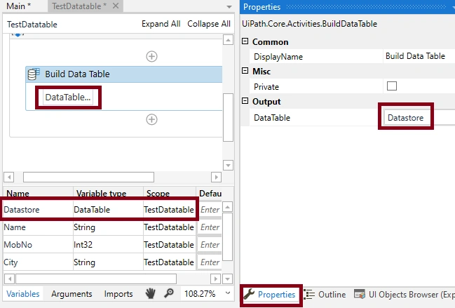 Datatable To CSV File Using UiPath Studio