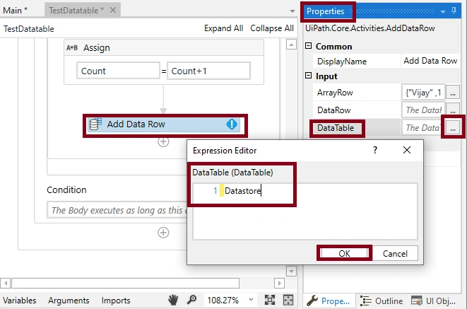 Datatable To CSV File Using UiPath Studio