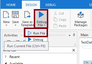 Datatable To CSV File Using UiPath Studio