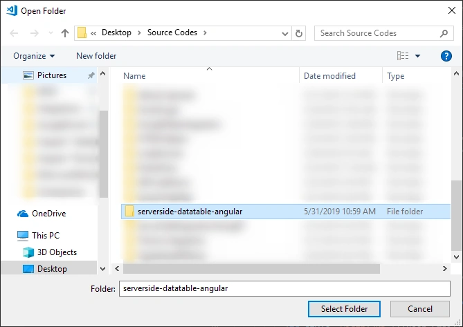 Datatables Plugin In Angular 7 Using .NET Core Web API