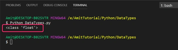 Data Types in Python