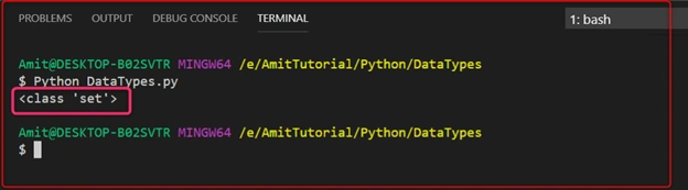 Data Types in Python