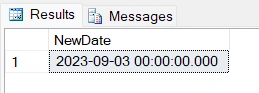 Date Add Output 2