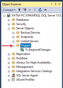 DDL Triggers In SQL Server