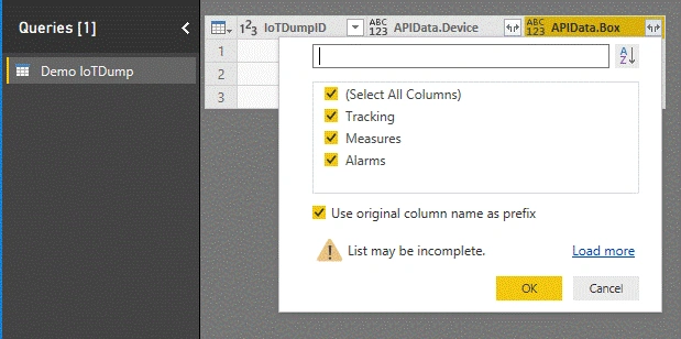 Dealing with JSON - Using Power Query in Azure Analysis Services