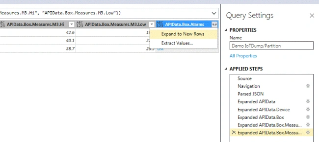 Dealing with JSON - Using Power Query in Azure Analysis Services