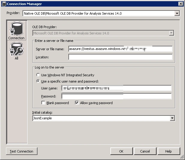 Dealing with JSON - Using Power Query in Azure Analysis Services