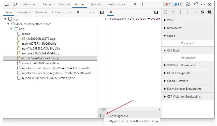 Debug Angular In Browser