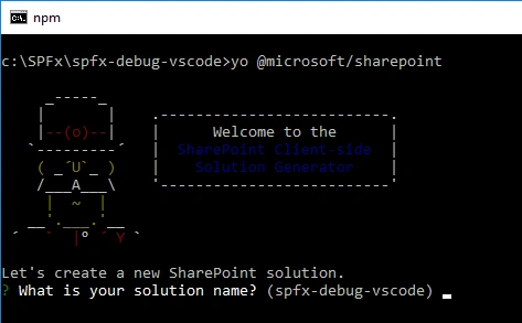 Debug SharePoint Framework Solutions With Visual Studio Code