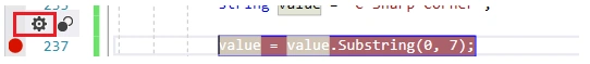 Debug/Breakpoints With Conditions In C#