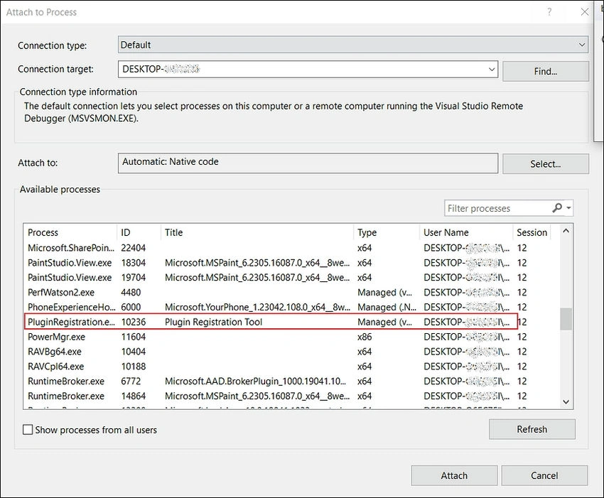 Debug Dynamics 365 CRM Plugin